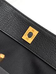 Kitlife Chanel Cerf Large Tote Bag Black Gold Hardware 24x36x14cm  - 6