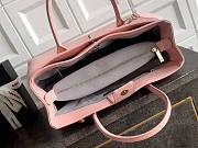 Kitlife Chanel Cerf Large Tote Bag Pink Silver Hardware 24x36x14cm  - 2