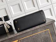 Kitlife Chanel Cerf Small Tote Bag Black & Red Gold Hardware 17.5x32x13cm - 5