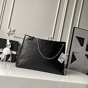 Kitlife Chanel Large Shopping Bag Black Lambskin & Gold-Tone Metal AS6241 29x40x9cm - 1