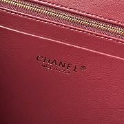 Kitlife Chanel Large Shopping Bag Black Lambskin & Gold-Tone Metal AS6241 29x40x9cm - 6