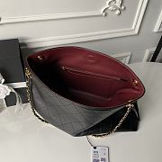 Kitlife Chanel Large Shopping Bag Black Lambskin & Gold-Tone Metal AS6241 29x40x9cm - 3