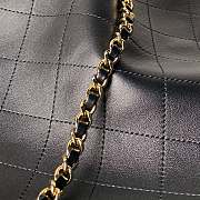 Kitlife Chanel Large Shopping Bag Black Lambskin & Gold-Tone Metal AS6241 29x40x9cm - 2
