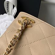 Kitlife Chanel Large Shopping Bag Beige Lambskin & Gold-Tone Metal AS6241 29x40x9cm  - 3