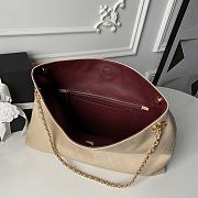 Kitlife Chanel Large Shopping Bag Beige Lambskin & Gold-Tone Metal AS6241 29x40x9cm  - 2
