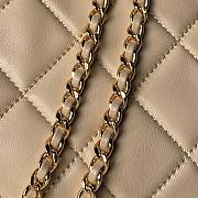 Kitlife Chanel Small Shopping Bag Beige Lambskin & Gold-Tone Metal AS6248 16x25x7.5cm  - 2
