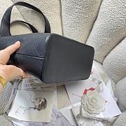 Kitlife Chanel Small Shopping Bag Black Calfskin AS6132 27.5x21x10cm - 3