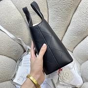 Kitlife Chanel Small Shopping Bag Black Calfskin AS6132 27.5x21x10cm - 2