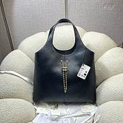 Kitlife Chanel Large Shopping Bag Black Calfskin 58x41x14cm - 1