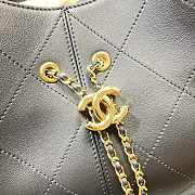 Kitlife Chanel Large Shopping Bag Black Calfskin 58x41x14cm - 5