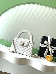 Kitlife Chanel 26P Kelly Bag White AS4416 13x19x7cm  - 1