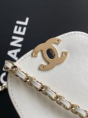 Kitlife Chanel 26P Kelly Bag White AS4416 13x19x7cm  - 6