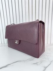 Kitlife Chanel Maxi Flap Bag Burgundy AS6233 26x38.5x11cm - 3