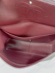 Kitlife Chanel Maxi Flap Bag Burgundy AS6233 26x38.5x11cm - 2