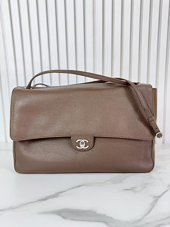 Kitlife Chanel Maxi Flap Bag Beige AS6233 26x38.5x11cm 