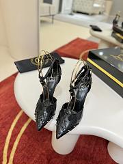 Kitlife Christian Louboutin Women’s Teetiag 100mm Heels Black - 6