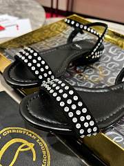 Kitlife Christian Louboutin Sweet Jane Sandal Strass Boum Black - 2