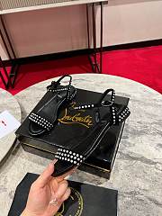 Kitlife Christian Louboutin Sweet Jane Sandal Strass Boum Black - 6