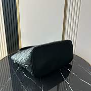 Kitlife Chanel Caviar Quilted Medallion Tote Black 30x14x24cm - 6