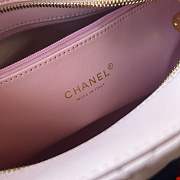 Kitlife Chanel Caviar Quilted Medallion Tote Pink 30x14x24cm - 6