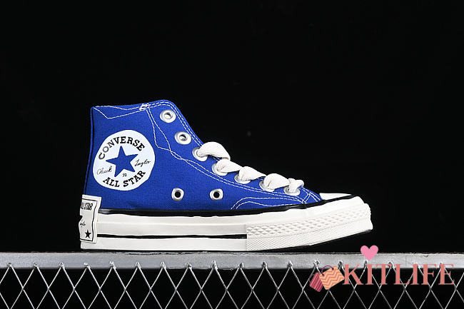 Kitlife Converse Chuck 70 Sketch Shoes Blue - 1