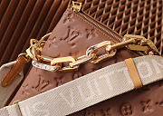 Kitlife Louis Vuitton Coussin MM Caramel Brown Bag M59279 34x24x12cm - 2
