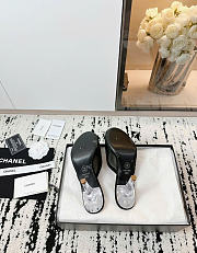Kitlife Chanel 24P Black Mesh High Heels 70mm - 6
