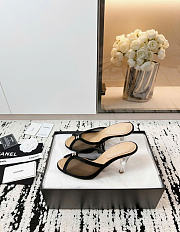 Kitlife Chanel 24P Black Mesh High Heels 70mm - 5