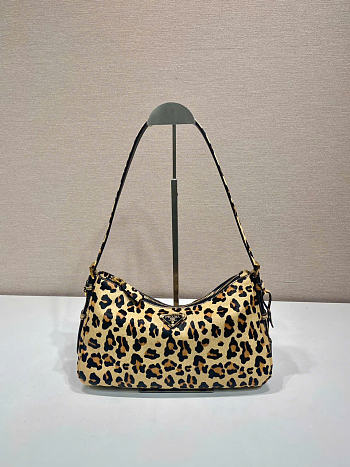Kitlife Prada Aimee Bag Leopard Printed 1BC229 31x18x10cm 