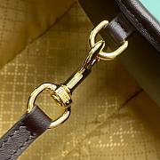 Kitlife Gucci Mercato Medium Tote Bag Dark Brown Leather 866645 35x28x15cm  - 6