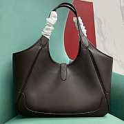 Kitlife Gucci Mercato Medium Tote Bag Dark Brown Leather 866645 35x28x15cm  - 4