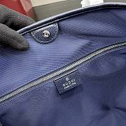 Kitlife Gucci Tribeca Large Tote Bag Dark Blue GG Denim 874745 38x29.5x13cm - 5