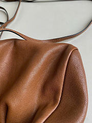 Kitlife Miu Miu Brown Nappa Leather Mini Bag 14×17×6cm - 5