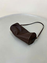 Kitlife Miu Miu Dark Brown Nappa Leather Pouch 22×9×9cm - 6