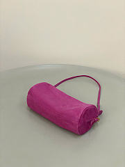 Kitlife Miu Miu Pink Suede Leather Pouch 22×9×9cm - 6