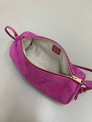 Kitlife Miu Miu Pink Suede Leather Pouch 22×9×9cm - 4