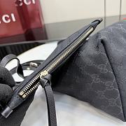 Kitlife Gucci Giglio Small Tote Bag Black GG Canvas ‎860845 25x20x15cm - 2