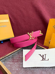 Kitlife Louis Vuitton Pretty 30mm Reversible Belt Pink - 3
