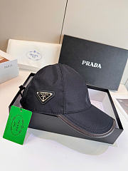 Kitlife Prada Speedrock Re-Nylon Baseball Cap in Red / Black / Dark Blue - 2