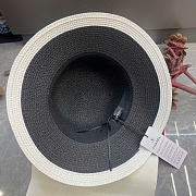 Kitlife Chanel Floral Pearl Bucket Hat Black  - 5
