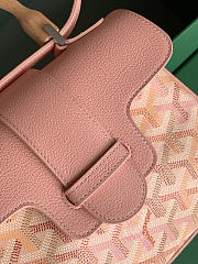 Kitlife Goyard Mini Saigon Bag Pink 20x15x7.5cm - 2