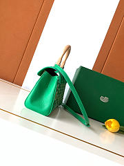 Kitlife Goyard Mini Saigon Bag Green 20x15x7.5cm - 6