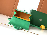 Kitlife Goyard Mini Saigon Bag Green 20x15x7.5cm - 5