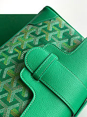 Kitlife Goyard Mini Saigon Bag Green 20x15x7.5cm - 2