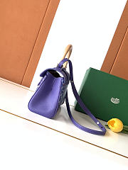 Kitlife Goyard Mini Saigon Bag Purple 20x15x7.5cm - 5