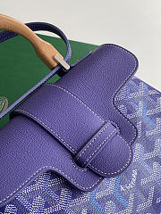 Kitlife Goyard Mini Saigon Bag Purple 20x15x7.5cm - 2