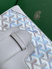 Kitlife Goyard Mini Saigon Bag White 20x15x7.5cm - 2