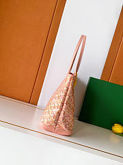Kitlife Goyard Artois Medium Zipper Tote Bag Pink 30x17x50cm - 6