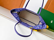 Kitlife Goyard Artois Medium Zipper Tote Bag Purple 30x17x50cm - 6