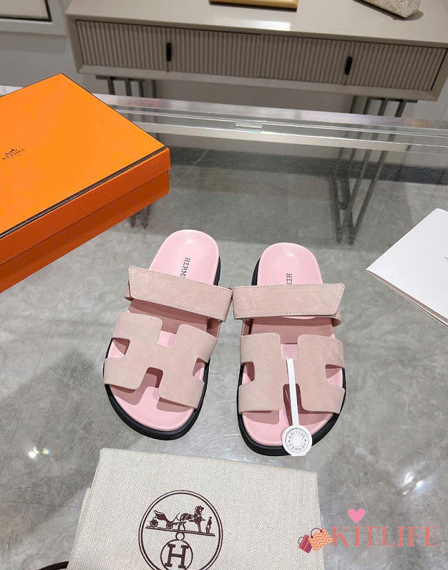 Kitlife Herme Chypre Sandals Light Pink - 1